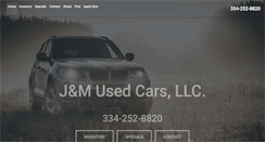 Desktop Screenshot of jmusedcars.com